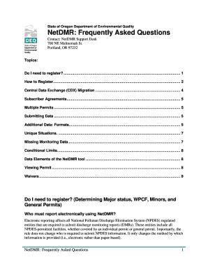 cdx netdmr|Frequently Asked Questions .